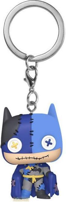 Image du produit Funko DC Patchwork POP! porte-clés vinyle 4 cm Batman Display (12)