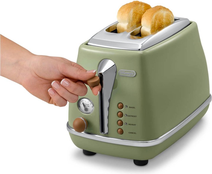 Immagine prodotto De'Longhi Broodrooster Icona Vintage CTOV 2103.GR - Buono