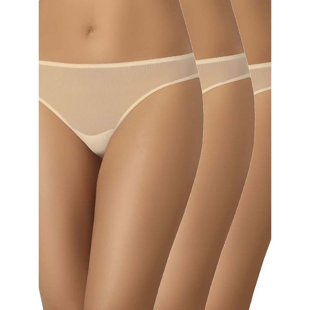 Teyli, Damen, Unterhosen, Set, Beige, (XS, 3er Pack)