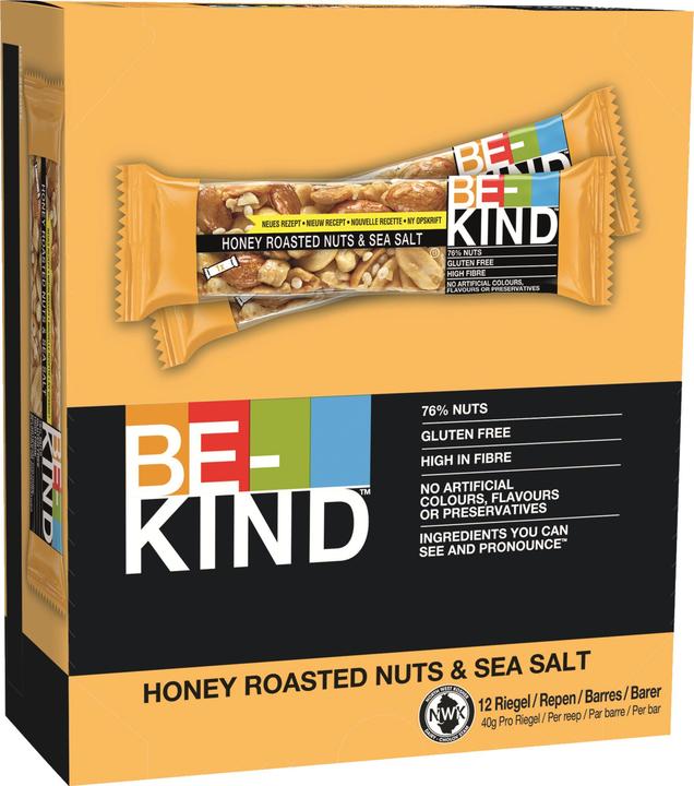 Produktbild Be-Kind Honey Roasted Nuts und Sea Salt (12 Stk., 480 g)