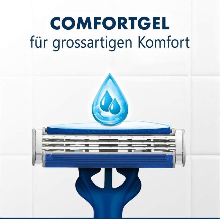 Actual product image Gillette Blue3 Smooth