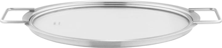 Produktbild Eva Solo Eva Trio - Glasdeckel - Brushed steel - 24 cm (24 cm, Glas, Metall)