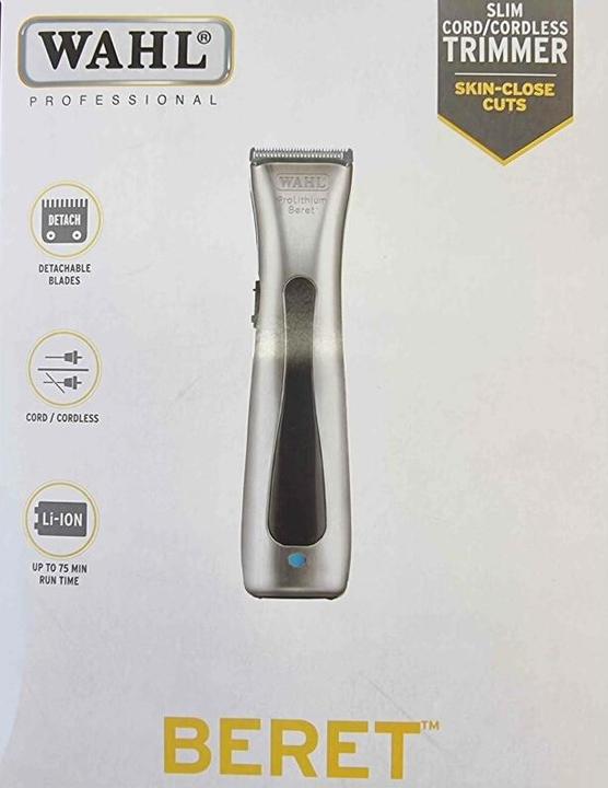 Produktbild Wahl 8841-616 ProLithium Beret Silber