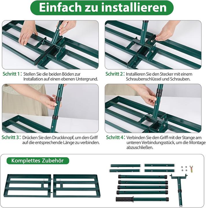 Actual product image Signstek Rasenrakel