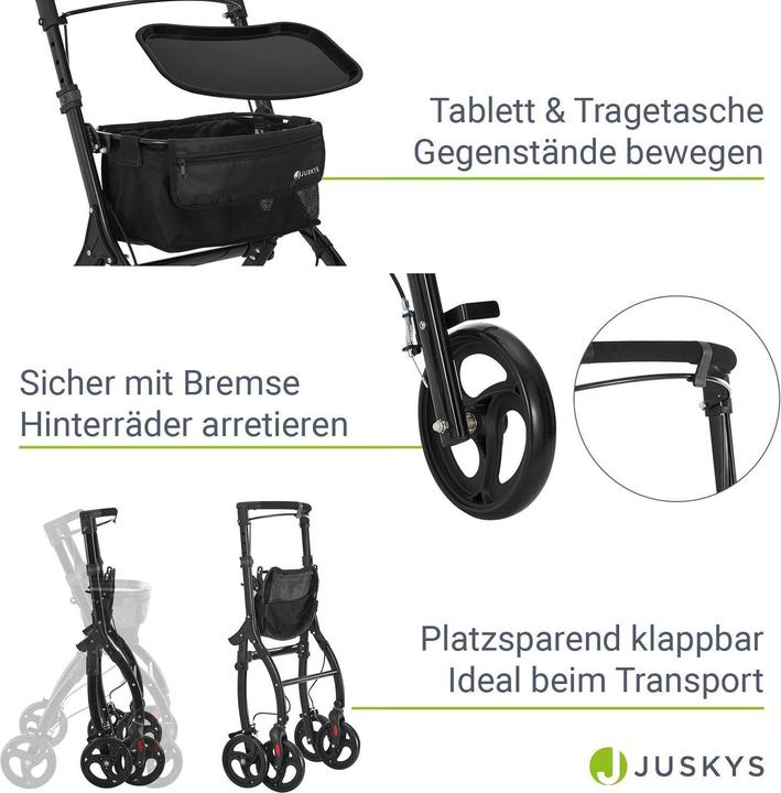 Image du produit Juskys Aluminium Wohnungsrollator