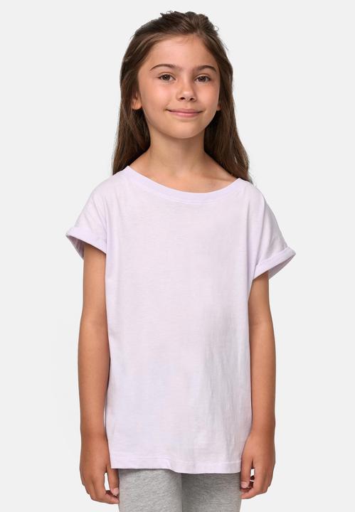 Actual product image Urban Classics Girls Organic Extended Shoulder Tee - 14125 (134, 140)