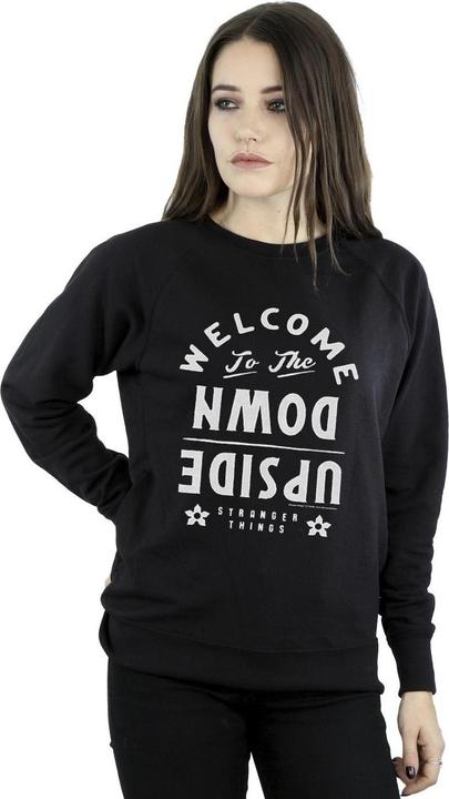 Image du produit Netflix - Sweat STRANGER THINGS WELCOME TO THE UPSIDE DOWN - Femme (M)