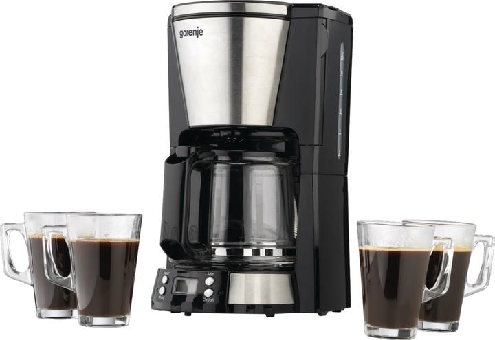 Actual product image Gorenje Kaffeemaschine sw/si Glaskanne 1500ml Timer