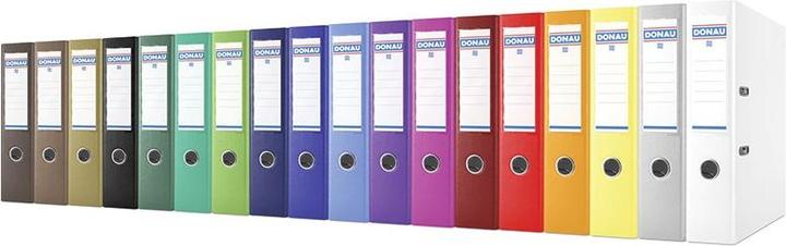 Actual product image Donau Popular divider with 2.1 mm thick fibreboard and a weight of 1290 g/m?, made of ecological p (A4, 75 mm)