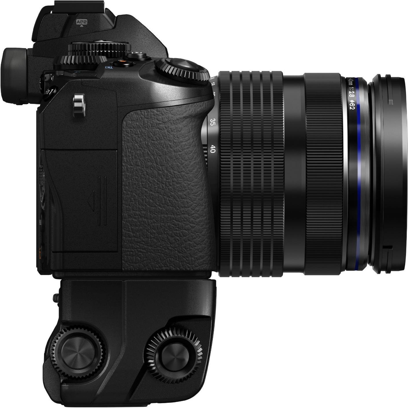 Thumbnail - Olympus Hld-7 (Batteriegriff), Batteriegriff, Schwarz