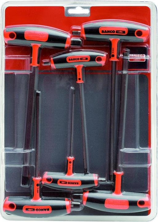 Actual product image Bahco Hexagonal T-Handle Set