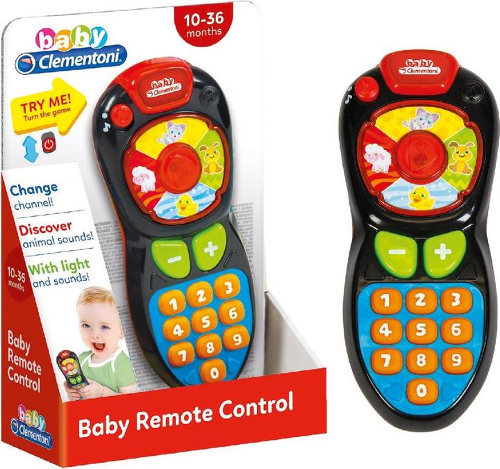 Produktbild Clementoni Baby Fernbedienung (Englisch, 0.80 - 3 Jahre)