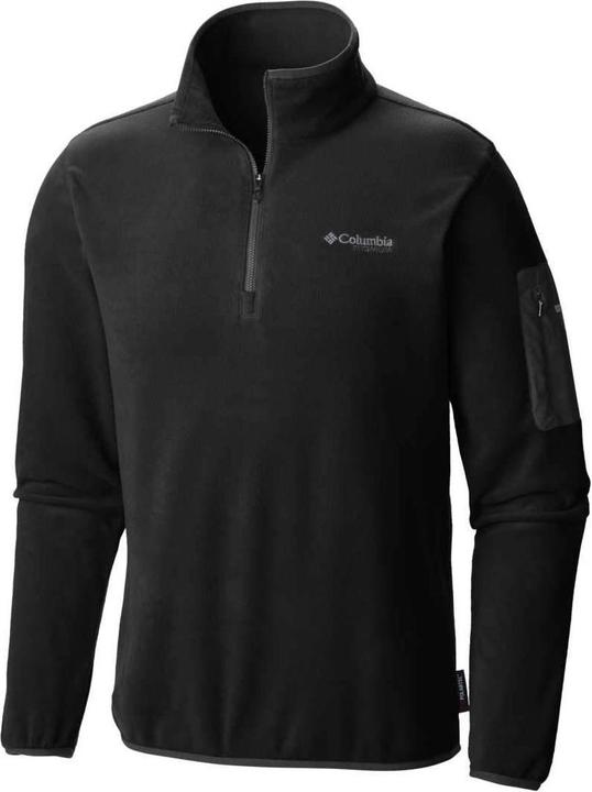Produktbild Columbia Titan Pass 1.0, Half Zip, Sports Men Synthetic Pullover, Black, M For Men (M)