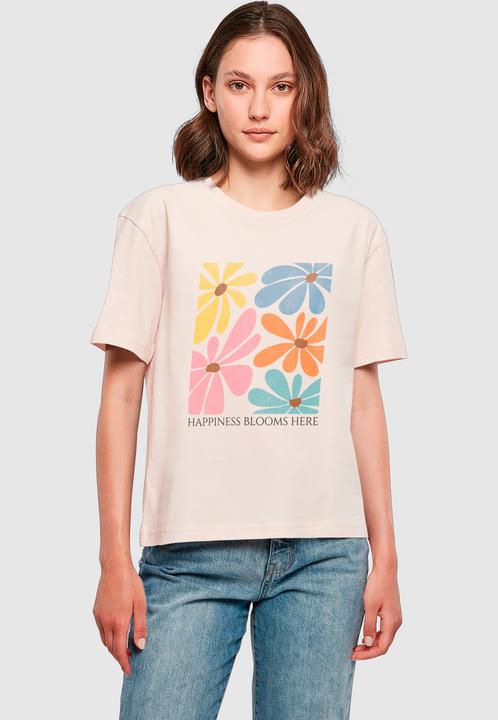 Produktbild Merchcode Ladies Happiness Blooms Here Tee - 192543 (M)