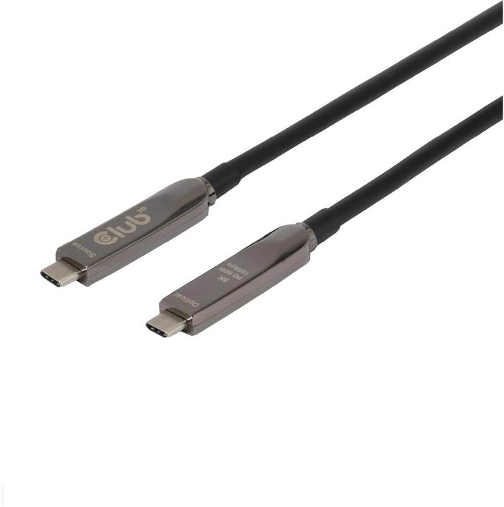 Produktbild Club 3D Club3D USB-C AOC-Kabel 8K/ 10Gbps/ 60W 15m St/St (15 m, USB 3.2 Gen 2, 60 W)