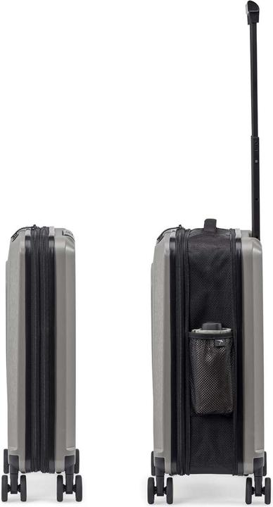 Actual product image Senz Foldable Carry On Trolley, 38L, Silk Grey (38 l)