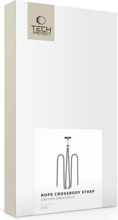 Produktbild Tech-Protect C7S Rope Crossbody Strap Leash - Gray
