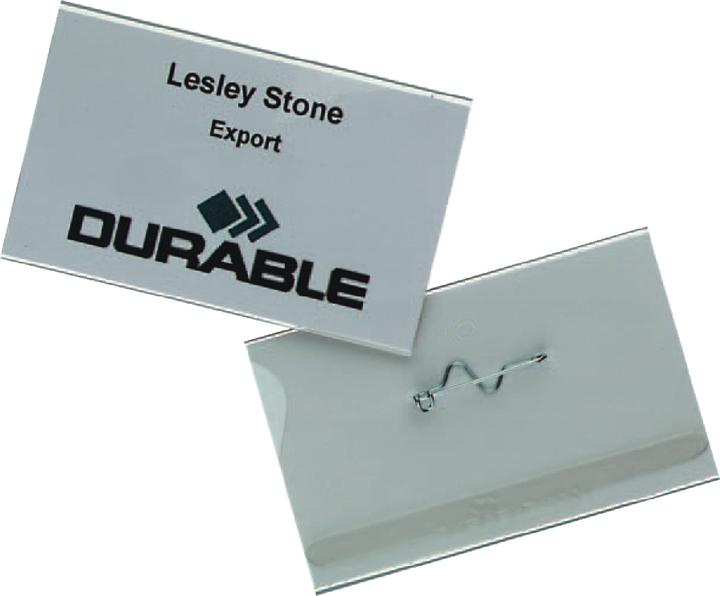 Produktbild Durable Namensschild mit Anstecknadel