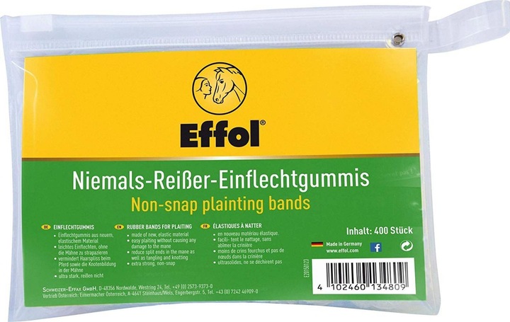Produktbild Effol NiemalsReisserEinflechtgummis