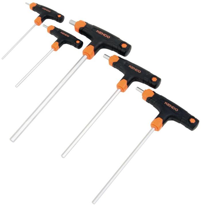 Actual product image Kendo Hex key set with T-handle
