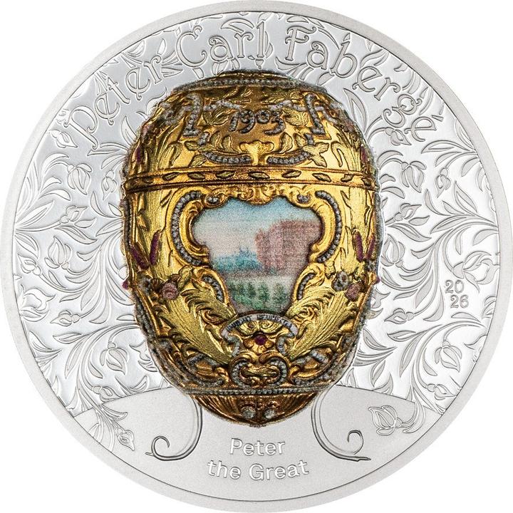 CIT Coin Invest Silber Fabergé - Peter the Great 2 oz PP - High Relief 2026 (1.00, 2026)