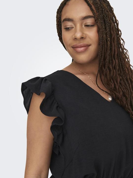 Produktbild Only Normal geschnitten V-Ausschnitt Curve Langes Kleid Kleid (54)