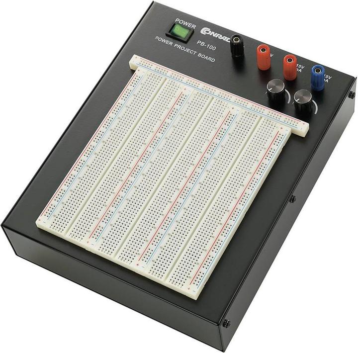 Produktbild Tru Components Steckplatine lötfrei, mit Span (Breadboard)
