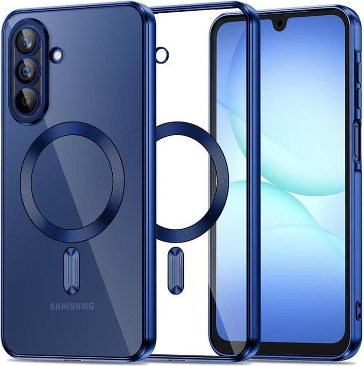 Produktbild Tech-Protect MagFlex MagSafe Case für Samsung Galaxy A17 4G/5G - Transparent Blau (Oppo A17 4G)