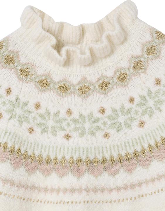 Produktbild Vertbaudet Strickkleid mit Jacquardmuster Mädchen (140)