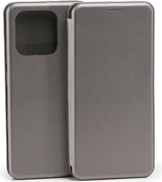 Actual product image Beline Case Book Magnetic Xiaomi 12C stalowy/steel (Xiaomi Redmi 12C)