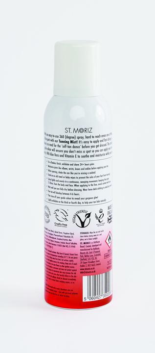 Image du produit St. Moriz St Moriz Professional Medium Mist (Mousse autobronzante, 150 ml)
