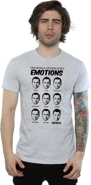 Immagine prodotto Dam Maglietta Sheldon Emotions Uomo (XXL)
