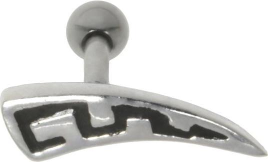 Immagine prodotto Bijouteria Piercing orecchio (Acciaio chirurgico 316L, Ottone con placcatura in argento)
