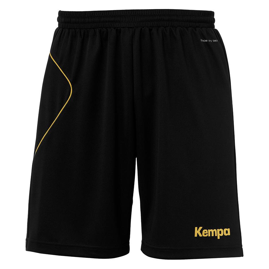 Kempa, Herren, Sporthose, Curve Shorts (128), Schwarz