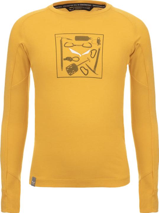 Produktbild Salewa Kid's Pure Graphic Dry L/S Tee (128)