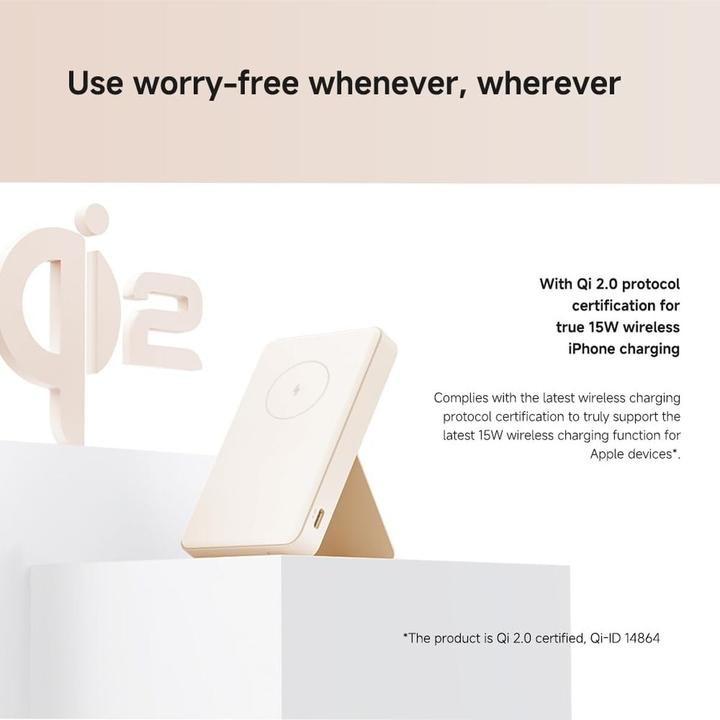 Produktbild Xiaomi Magnetic Power Bank 6000mAh (6000 mAh, 23.22 W, 23.22 Wh)