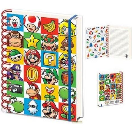 Pyramid, Heft + Block, Super Mario - Colour Block (A5, Liniert)