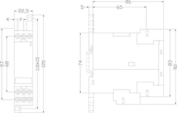 Image du produit Siemens Relais de surveillance 3UG4511