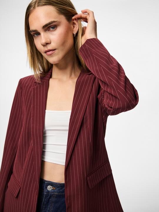 Produktbild Pieces Pcbozzy Ls Loose Striped Blazer Noos Bc (XL)