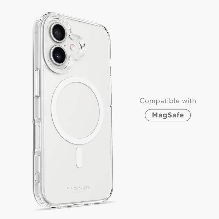 Immagine prodotto Vonmählen Transparent Case or iPhone 16 White (Apple iPhone 16)