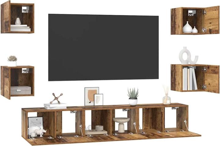 Image du produit vidaXL Espace de rangement mural (30 x 30 x 30 cm)