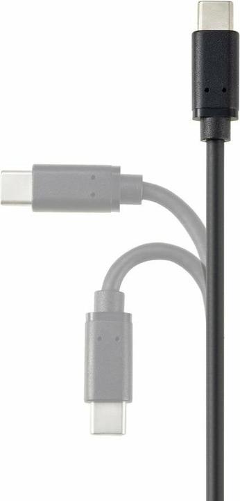 Produktbild Renkforce USB-Kabel USB 3.2 Gen2 USB-C® Stecker, USB-A Stecker 1.00 m Schwarz Ge (1 m, USB 3.2 Gen 2, 15 W)