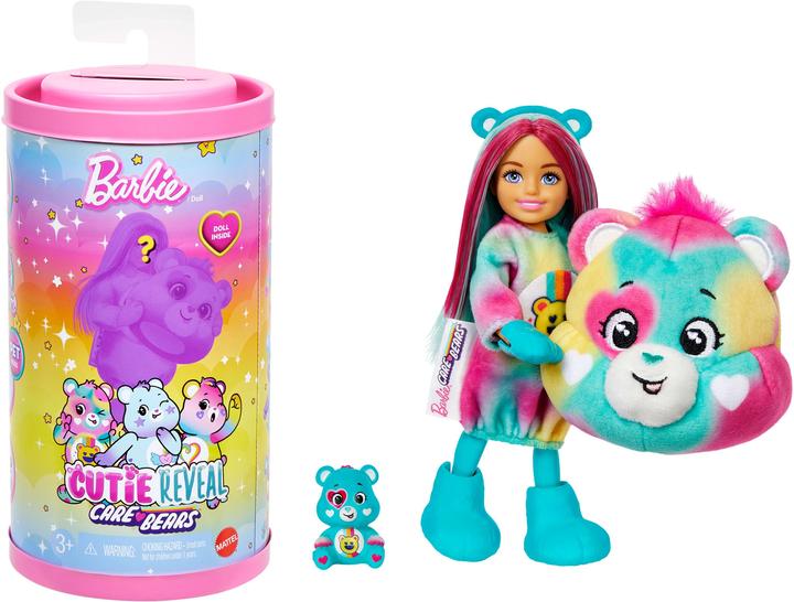 Produktbild Barbie Licensed Cutie Reveal x Care Bears Series 2 Chelsea Assortment