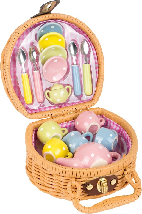 Actual product image small foot Picnic case Tea Party