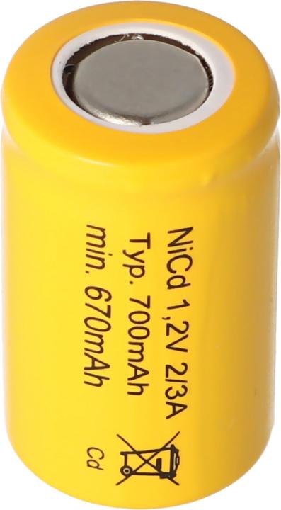 Produktbild AccuCell Akku KR-600AE, 2/3A (2/3 A)