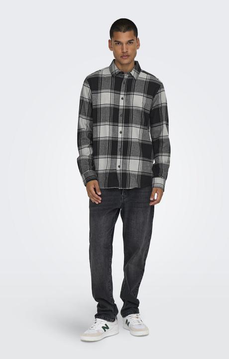 Produktbild Only & Sons Onsgudmund Ls Checked Shirt Noos (XS)