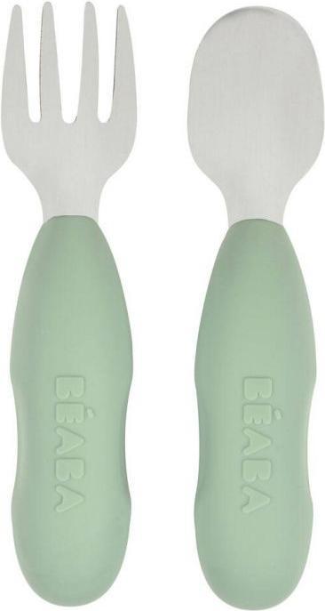 Actual product image Beaba Edelstahllernset (Gabel+Löffel)