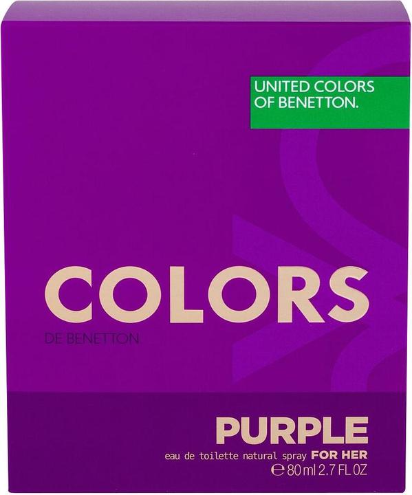 Immagine prodotto Benetton Purple (Eau de toilette, 80 ml)