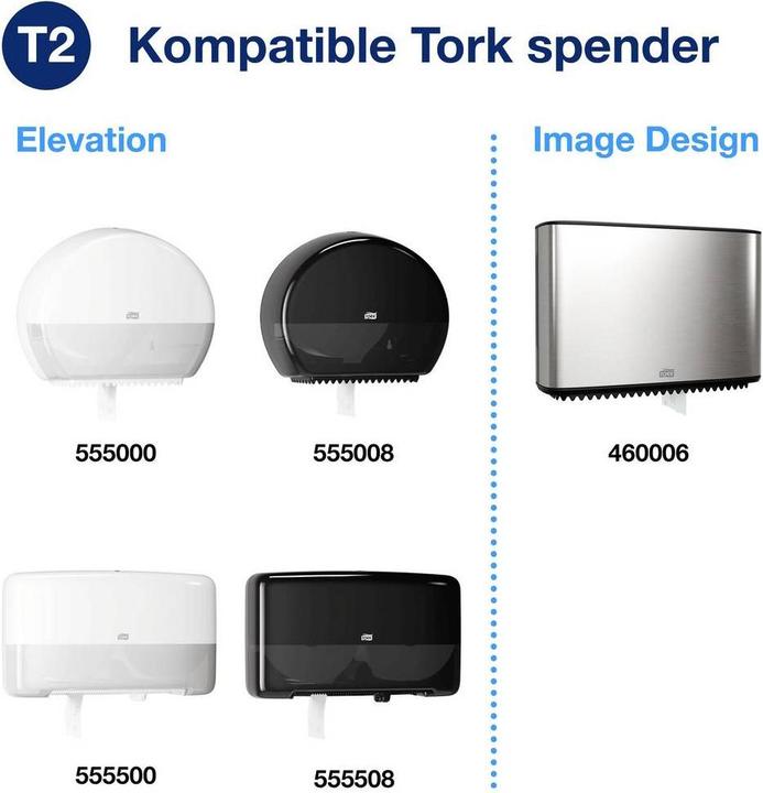 Actual product image Tork Premium Toilet Paper Mini Jumbo Roll (12 pcs.)