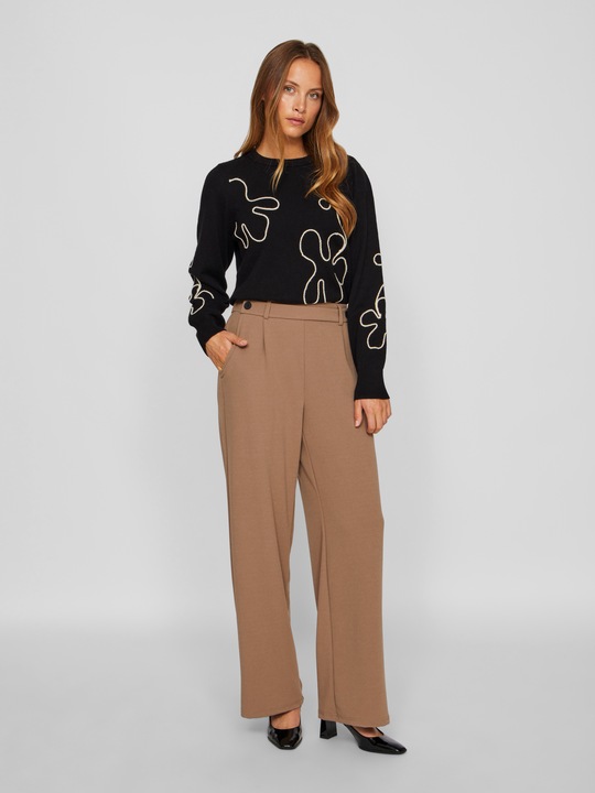 Produktbild Vila High Waist Hose mit weitem Bein (S)